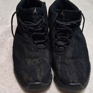 Jordan Black Textured Men's Athletic Shoes